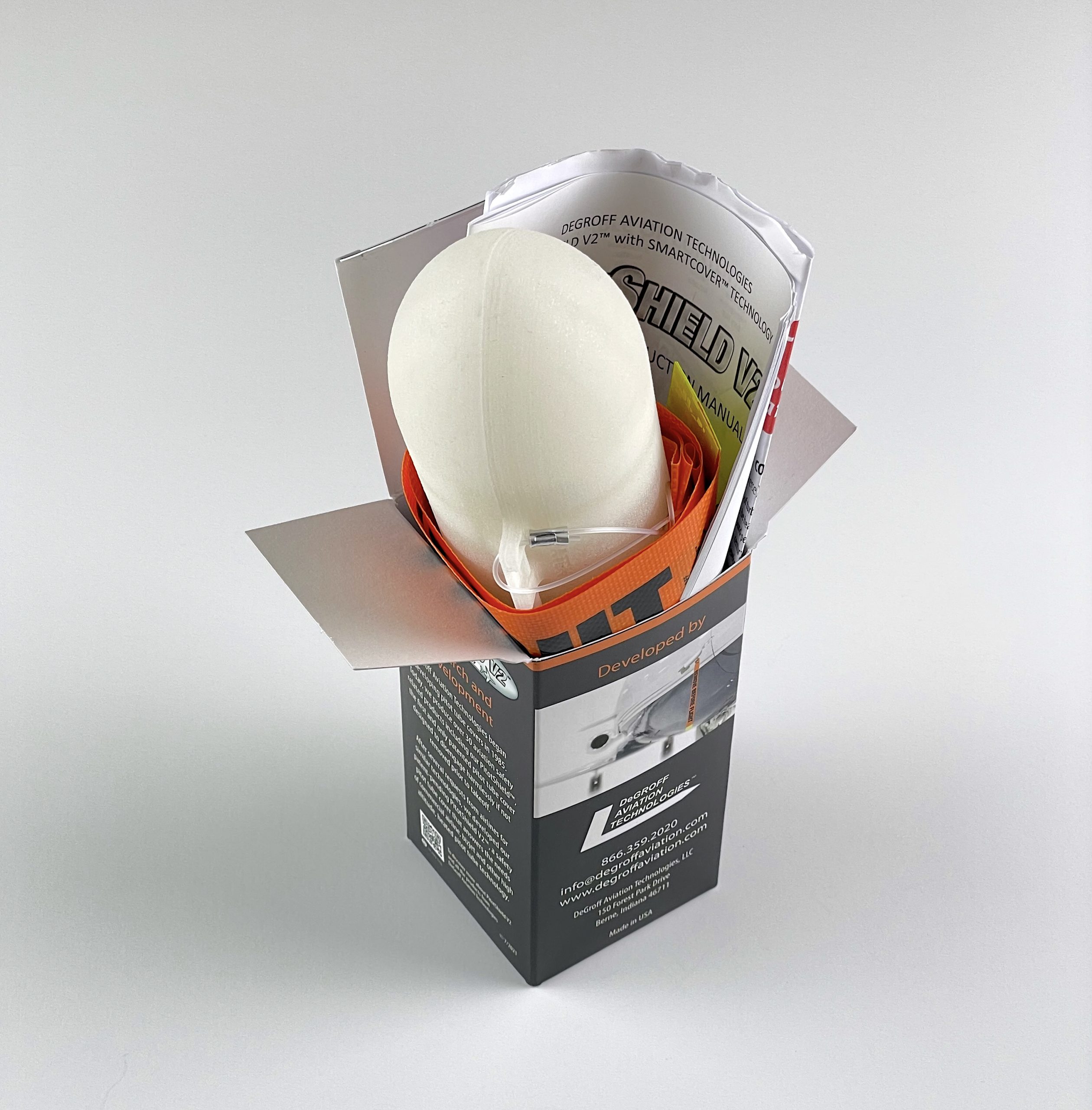 PitotShield V2™ SmartCover™ (PSV2) packaging and storage